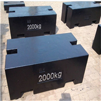 枣阳市m1-2吨灰铸铁砝码HT200标准